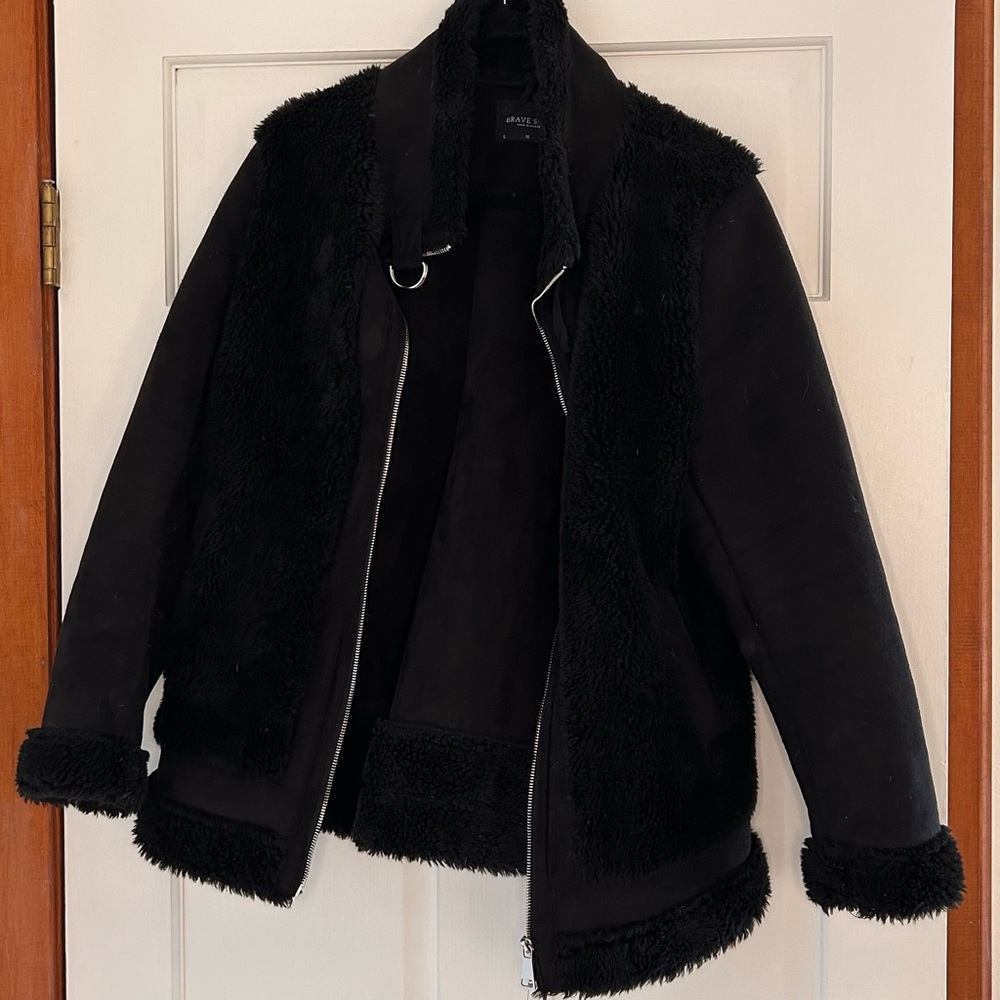 Faux Shearling Jacket